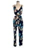 Shein Paisley Blue Jumpsuit Size S - photo 1
