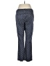 Donna Ricco Chevron-herringbone Blue Casual Pants Size 6 - photo 2