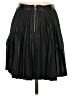 Express 100% Polyurethane Solid Black Formal Skirt Size 2 - photo 2