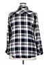 Torrid Plaid Gray Long Sleeve Button-Down Shirt Size 2X Plus (2) - photo 2