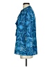 Figue 100% Viscose Paisley Blue Long Sleeve Blouse Size XS - photo 5