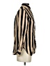 J.Crew Stripes Black Gold Long Sleeve Blouse Size 00 - photo 4