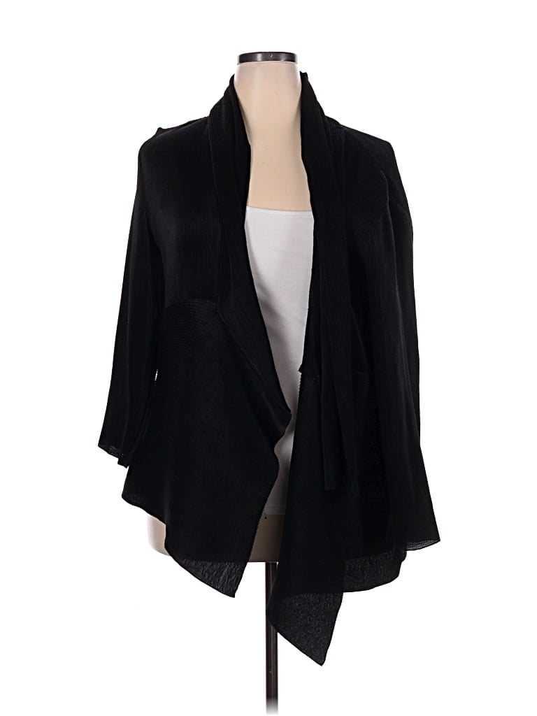 Pre-owned Catherines Cardigan Sweater In Black