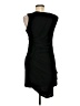 BCBGMAXAZRIA 100% Silk Solid Black Cocktail Dress Size M - photo 2