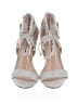 Nina Silver Heels Size 6 - photo 2