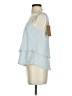 Emmelle 100% Rayon Blue Sleeveless Blouse Size XS - photo 5
