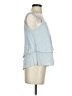 Emmelle 100% Rayon Blue Sleeveless Blouse Size XS - photo 4