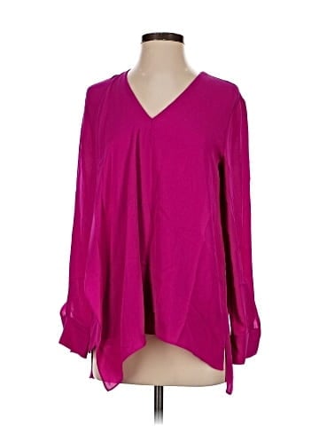 Elie Tahari 3/4 Sleeve Silk Top (view 1)