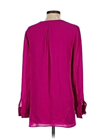 Elie Tahari 3/4 Sleeve Silk Top (view 2)