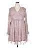 JJ's House 100% Polyester Pink Cocktail Dress Size XXL - photo 1