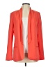 Under Skies 100% Polyester Solid Orange Blazer Size S - photo 1