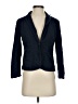 Ann Taylor 100% Cotton Polka Dots Blue Blazer Size 0 - photo 1