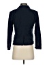 Ann Taylor 100% Cotton Polka Dots Blue Blazer Size 0 - photo 2