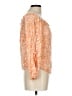 Guess 100% Rayon Orange 3/4 Sleeve Blouse Size L - photo 4