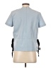 Mignon Doo 100% Polyester Blue Short Sleeve Blouse Size S - photo 2