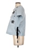 Mignon Doo 100% Polyester Blue Short Sleeve Blouse Size S - photo 5