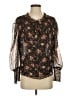 MISA Los Angeles 100% Polyester Black Long Sleeve Blouse Size S - photo 1