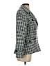 Etcetera Houndstooth Teal Wool Blazer Size 4 - photo 4