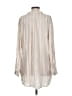 Indah 100% Rayon Ivory Long Sleeve Blouse Size XS - photo 2