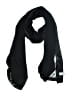 Calvin Klein 100% Polyester Black Scarf One size - photo 1