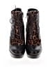 Stuart Weitzman 100% Leather Animal Print Brown Heels Size 8 - photo 2