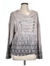 NORACORA Gray Long Sleeve Blouse Size L - photo 1