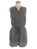 Kelly Renee 100% Rayon Houndstooth Gray Romper Size M - photo 1