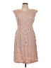 Connected Apparel Tan Cocktail Dress Size 10 - photo 1