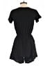Gap 100% Rayon Solid Black Romper Size XS - photo 2