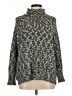 Chaps Tweed Gray Turtleneck Sweater Size M - photo 1