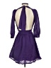 TOBI 100% Polyester Purple Cocktail Dress Size XS - photo 2