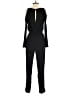 Fraiche Solid Black Jumpsuit Size S - photo 2