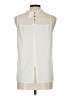 West 36th 100% Polyester Ivory Sleeveless Blouse Size L - photo 2