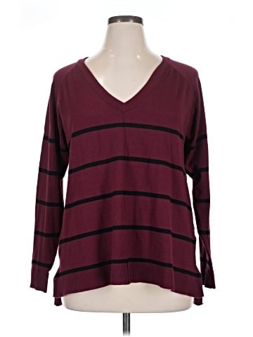 Bobeau Pullover Sweater (view 1)