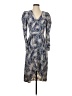 Express 100% Polyester Blue Casual Dress Size S - photo 1