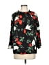 Old Navy 100% Polyester Black 3/4 Sleeve Blouse Size M - photo 1