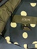 J.Crew 100% Polyester Polka Dots Black Long Sleeve Blouse Size S - photo 7