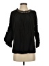 Assorted Brands Solid Black 3/4 Sleeve Blouse Size S - photo 1