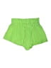BCBGMAXAZRIA 100% Polyester Solid Green Shorts Size L - photo 2