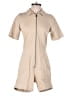 Everlane 100% Organic Cotton Solid Tan Romper Size 00 - photo 1