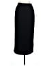 Midnight Velvet 100% Polyester Solid Black Formal Skirt Size 10 - photo 1