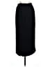 Midnight Velvet 100% Polyester Solid Black Formal Skirt Size 10 - photo 2