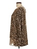 MICHAEL Michael Kors Animal Print Brown Long Sleeve Top Size L - photo 5