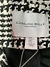 Carolina Belle Houndstooth Gray Coat Size L - photo 6