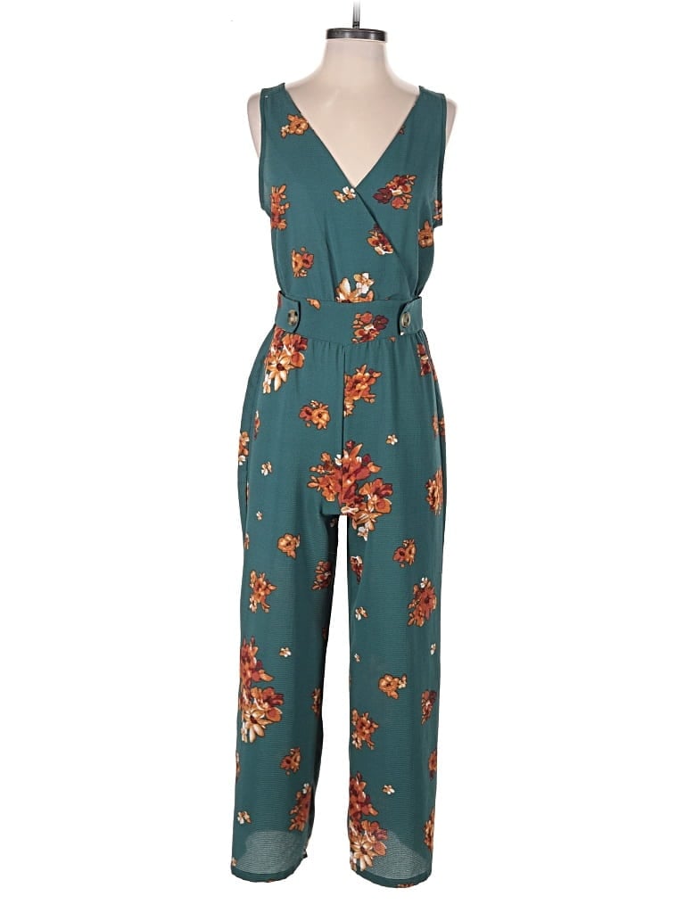 Pre-owned Xhilaration Jumpsuit In Green