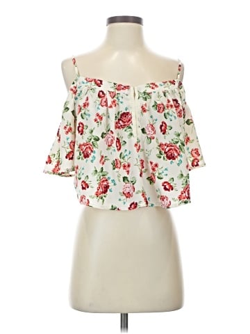 LA Hearts 3/4 Sleeve Blouse (view 1)