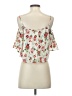 LA Hearts 100% Polyester Ivory 3/4 Sleeve Blouse Size S - photo 2