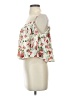 LA Hearts 100% Polyester Ivory 3/4 Sleeve Blouse Size S - photo 5