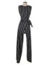 Last Tango Stripes Black Jumpsuit Size XS - photo 2