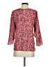 Chaus 100% Polyester Pink 3/4 Sleeve Blouse Size S - photo 2